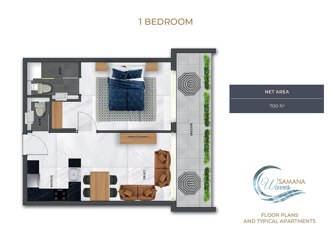 2 Bedroom