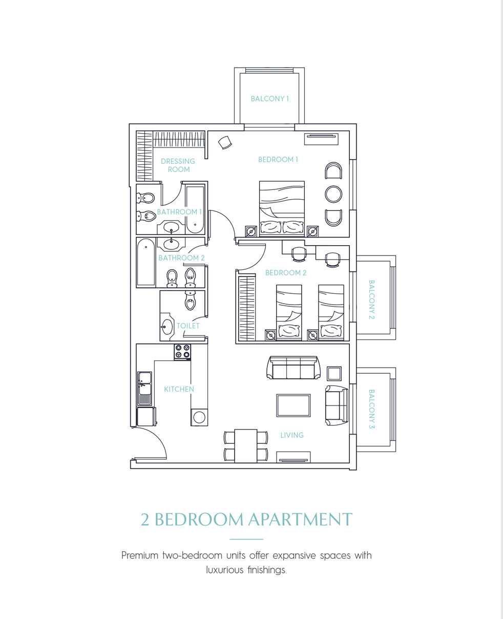 2 Bedroom