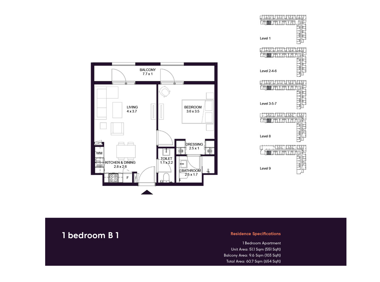 1 Bedroom