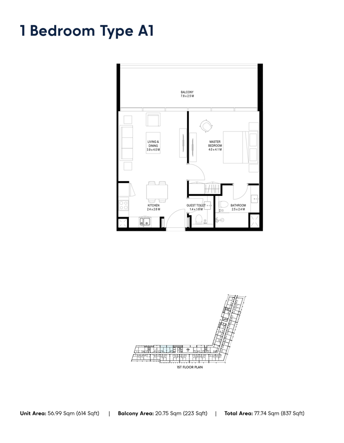 1 Bedroom