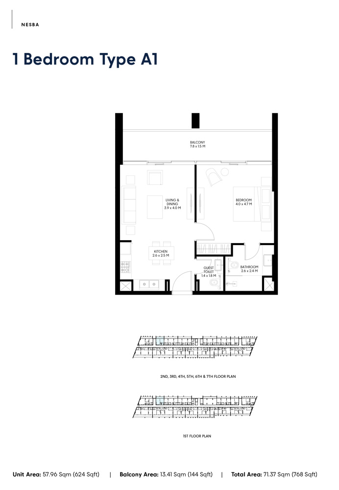 1 Bedroom