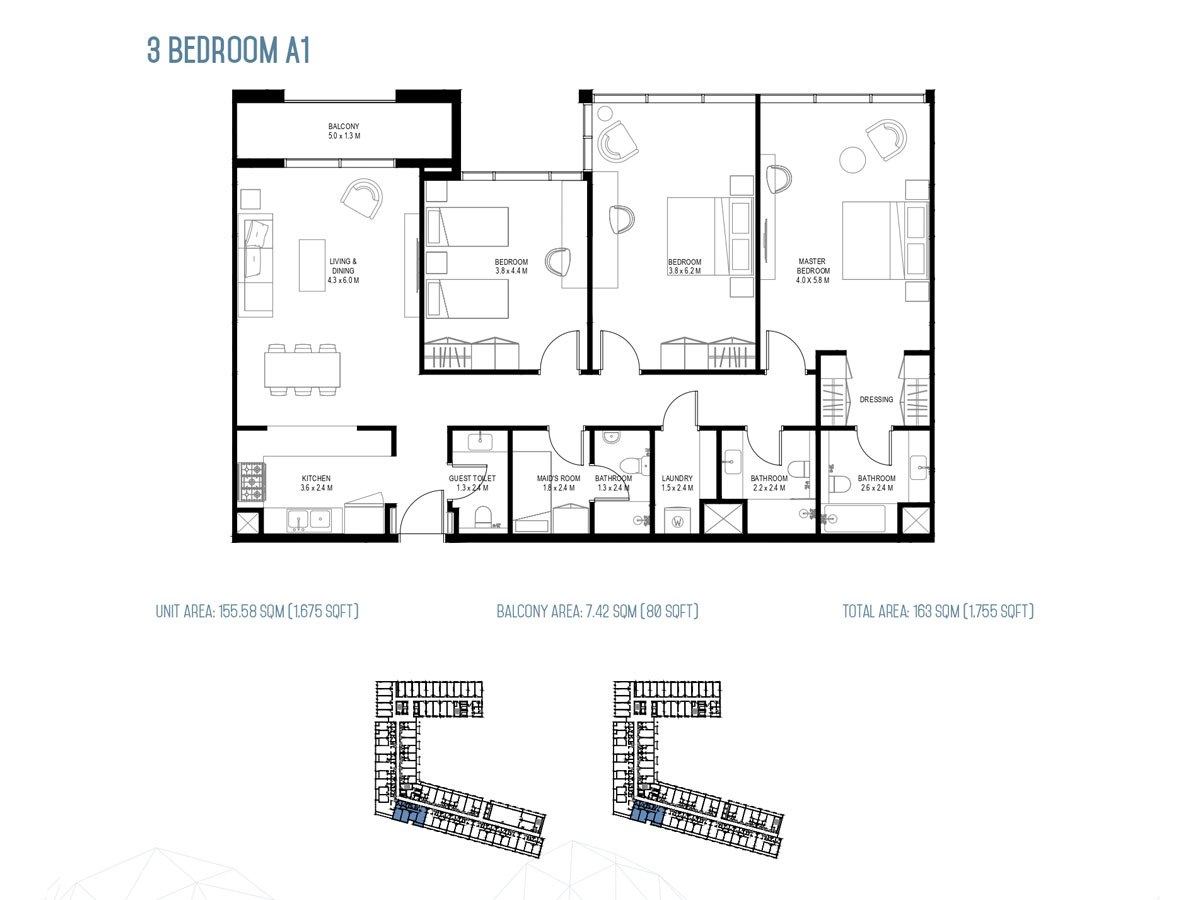 2 Bedroom
