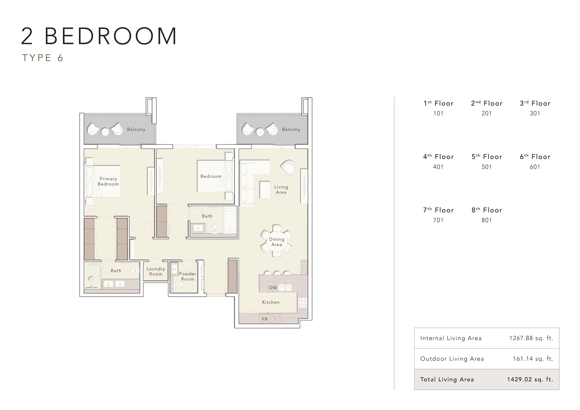 2 Bedroom
