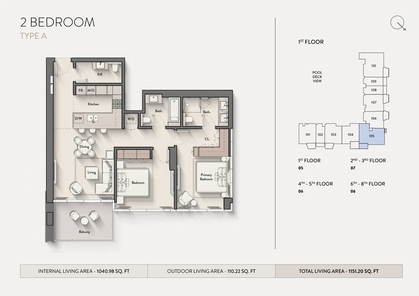 2 Bedroom