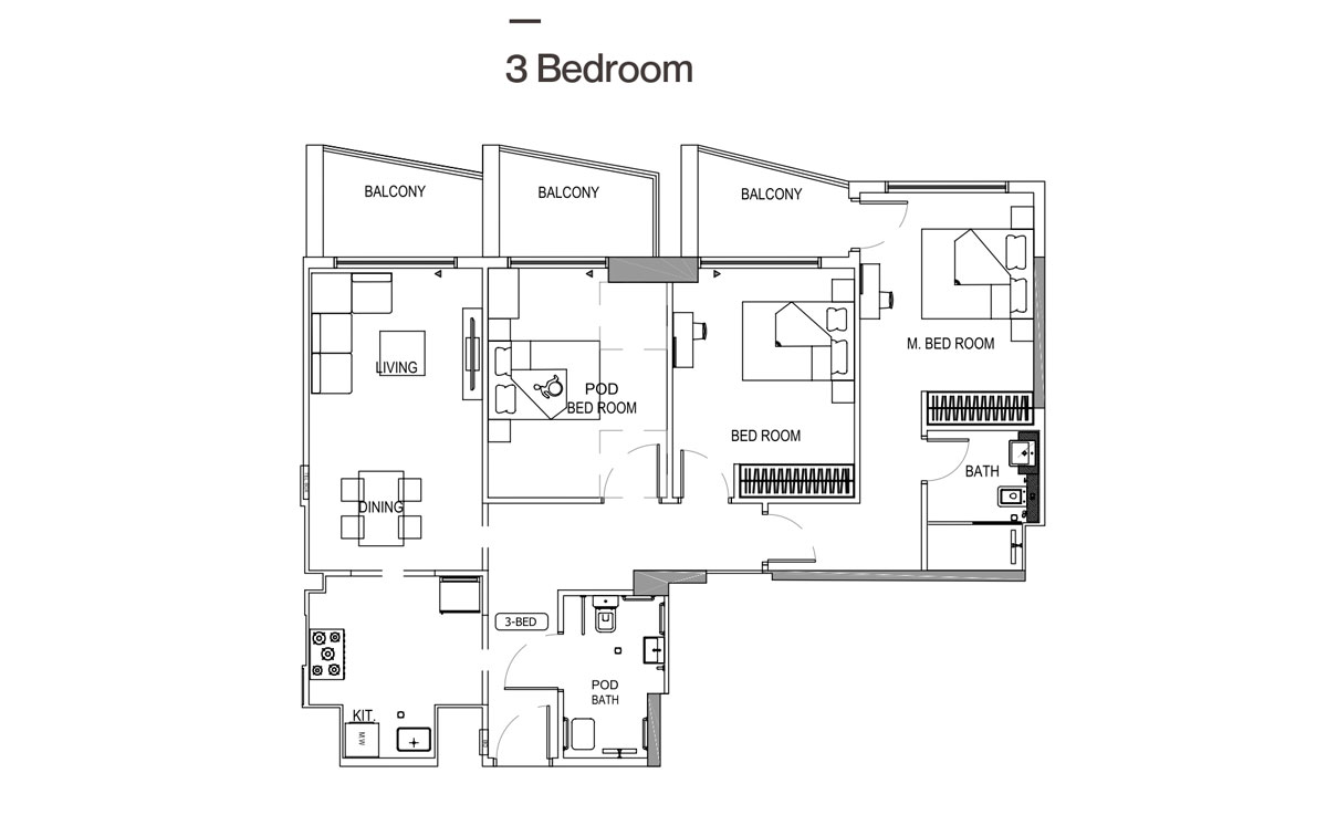 2 Bedroom