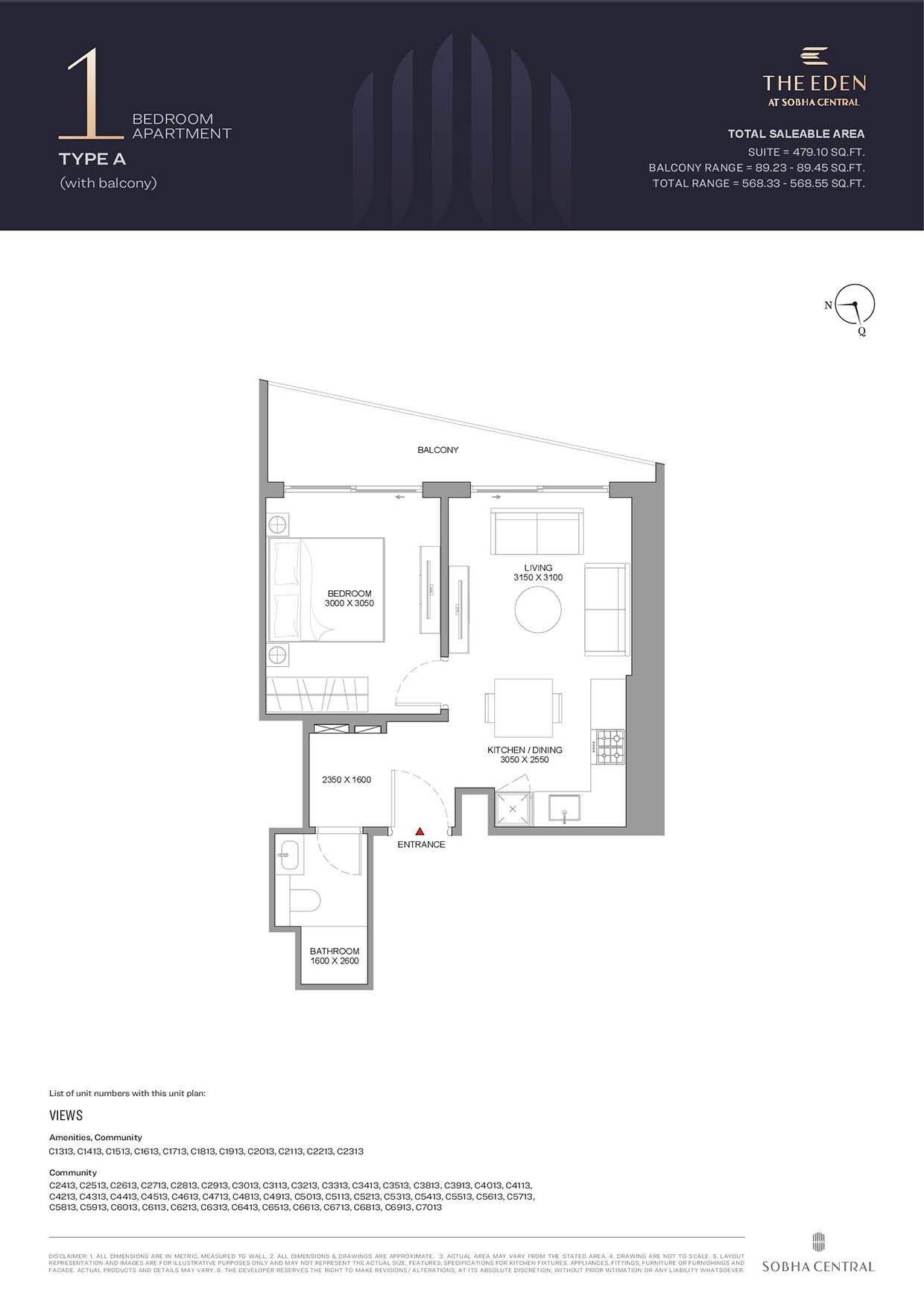 1 Bedroom