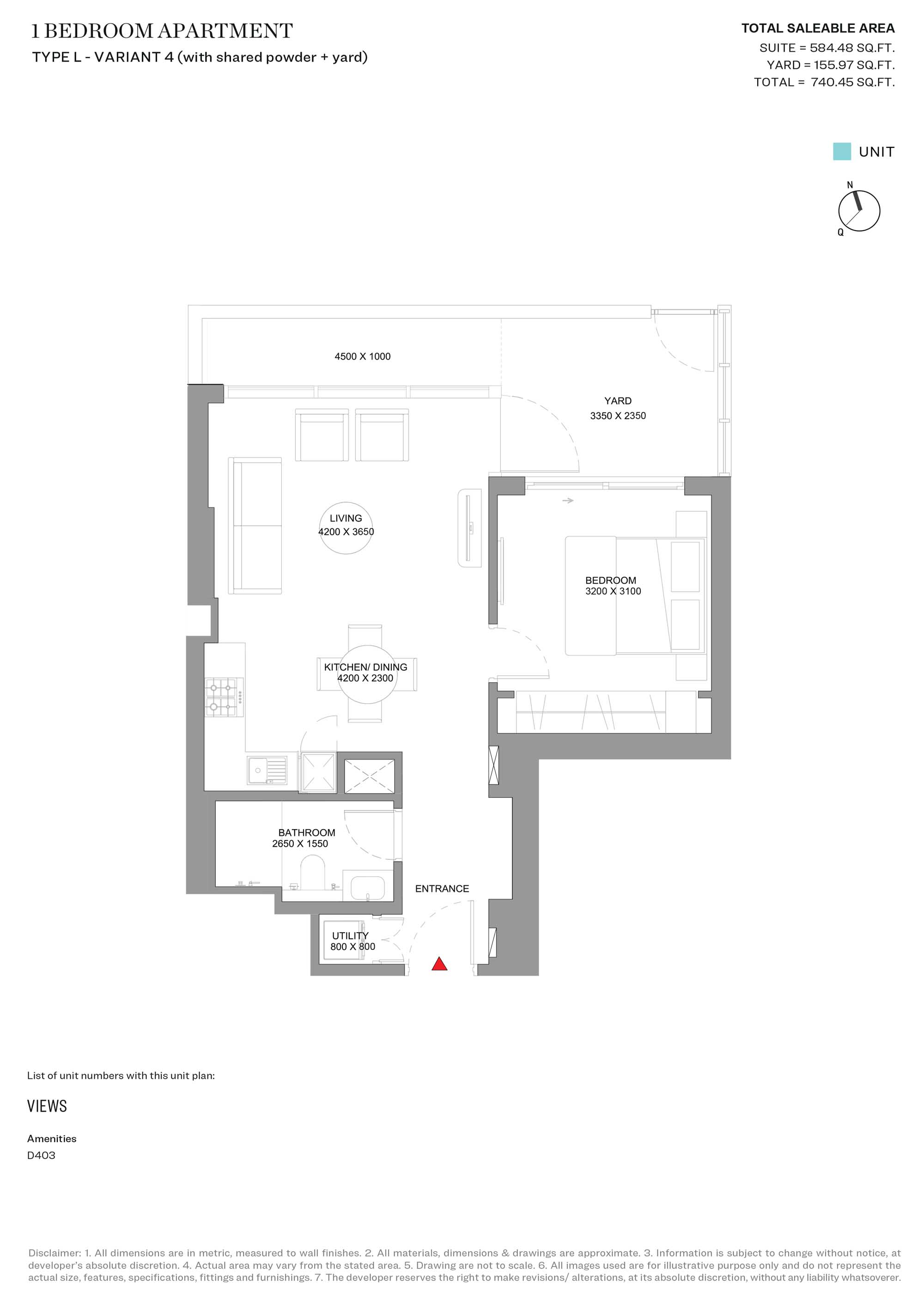 2 Bedroom