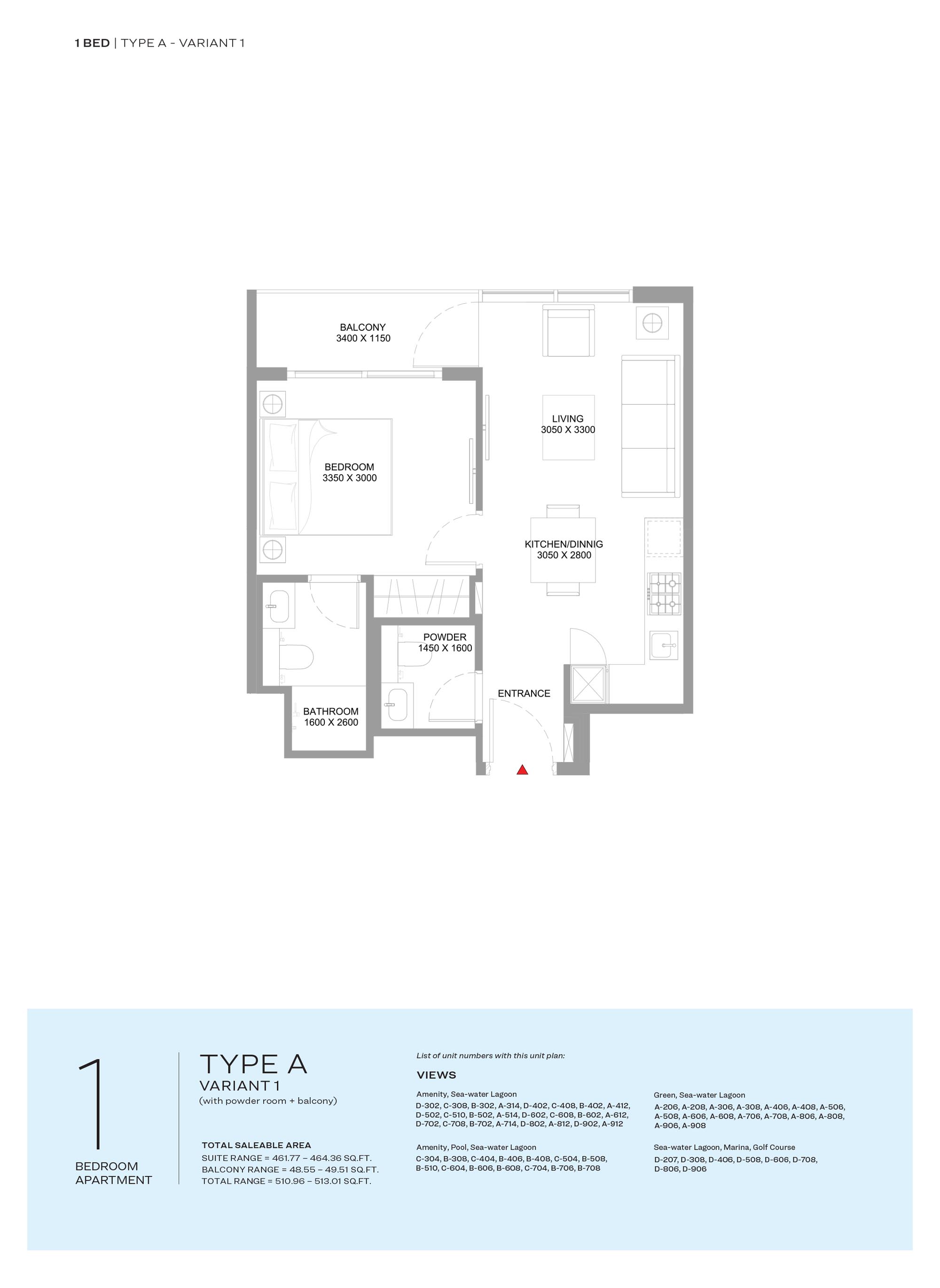 1 Bedroom