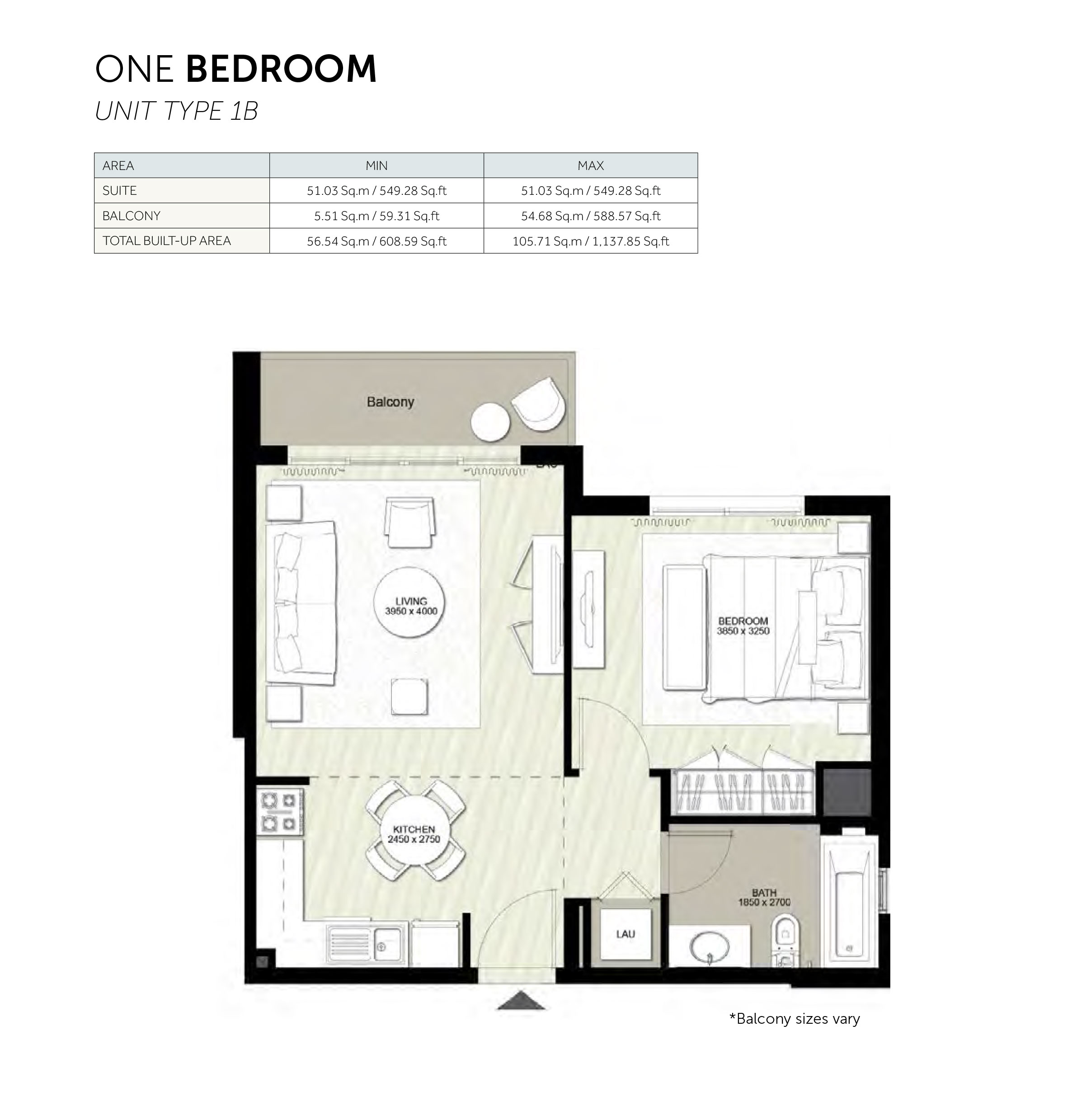 1 Bedroom