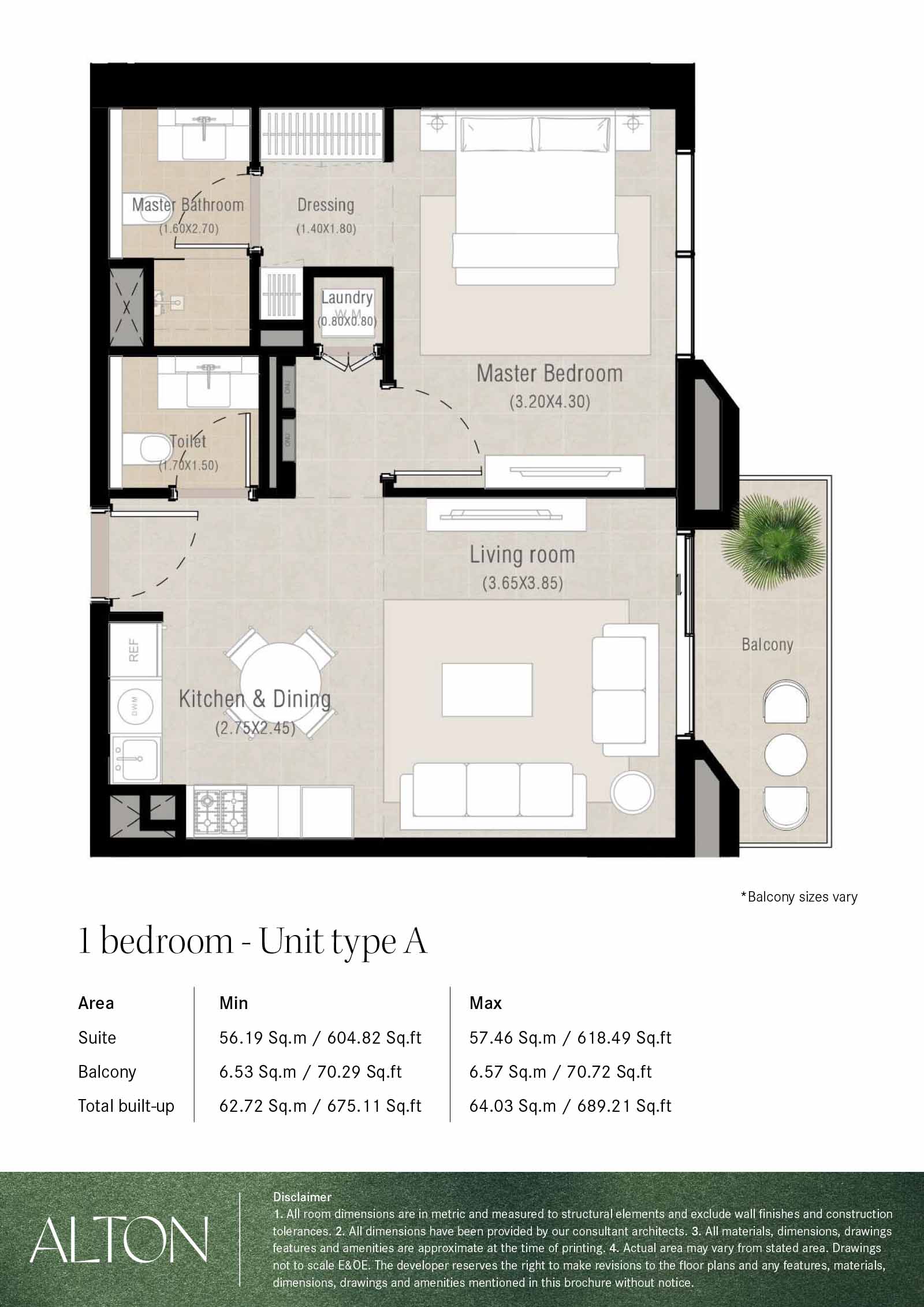 1 Bedroom