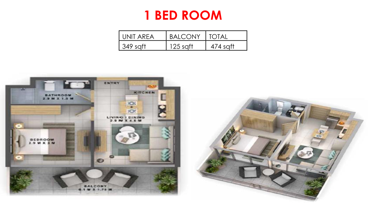 1 Bedroom