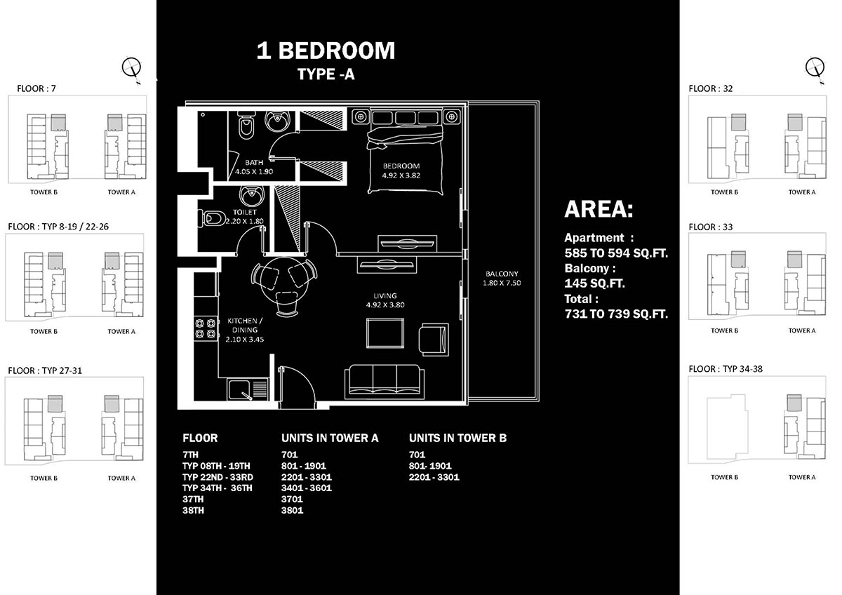 1 Bedroom
